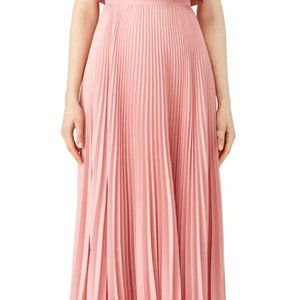 Jill by Jill Stuart Popover Pleated Gown in Rose Water